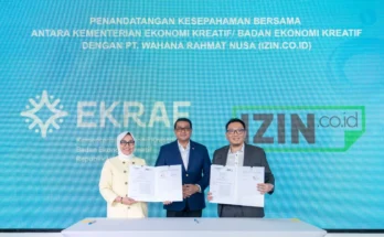 IZIN.co.id Berkolaborasi dengan Kemenekraf RI Dorong Kemudahan Legalitas bagi Pelaku Usaha Kreatif