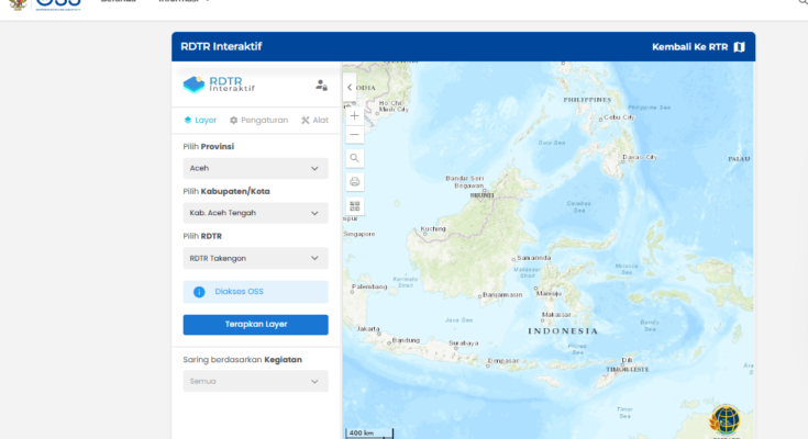 RDTR terbaru