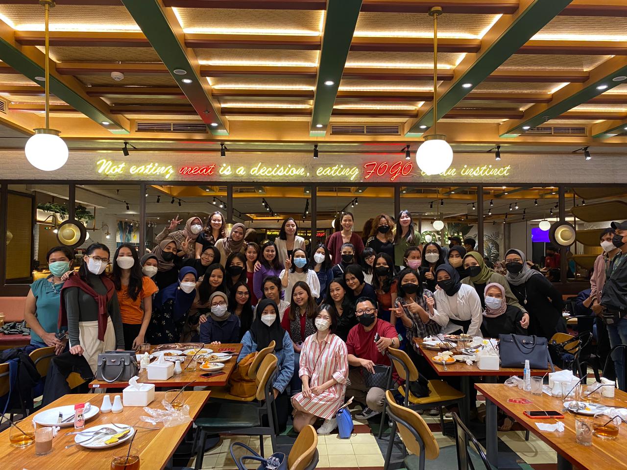Team moment at IZIN.co.id