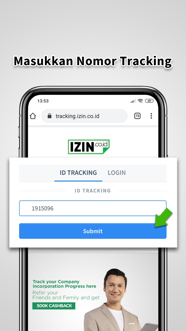 Masukkan Nomor Tracking