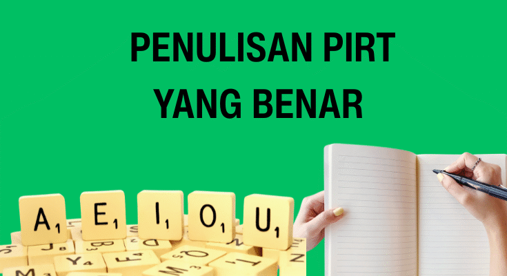 Penulisan PIRT yang Benar
