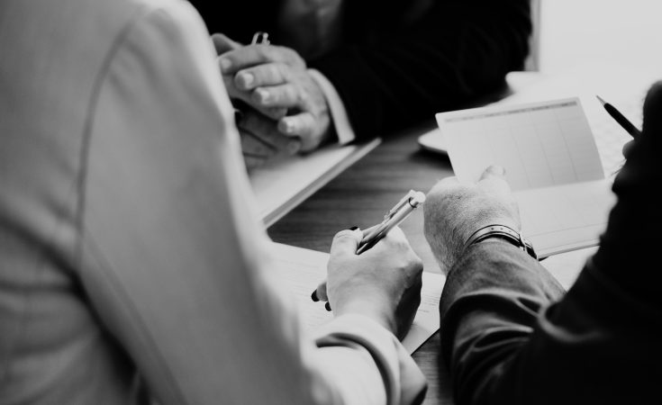 black-and-white-blur-desk-910332