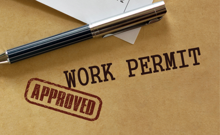 Work permit indonesia