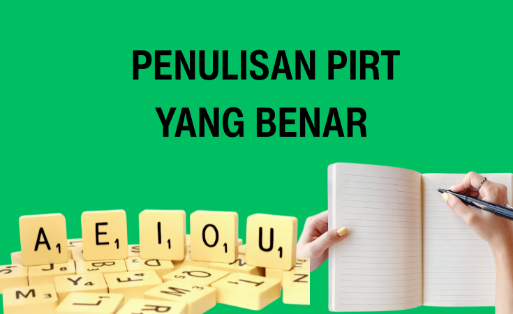 Penulisan PIRT yang Benar